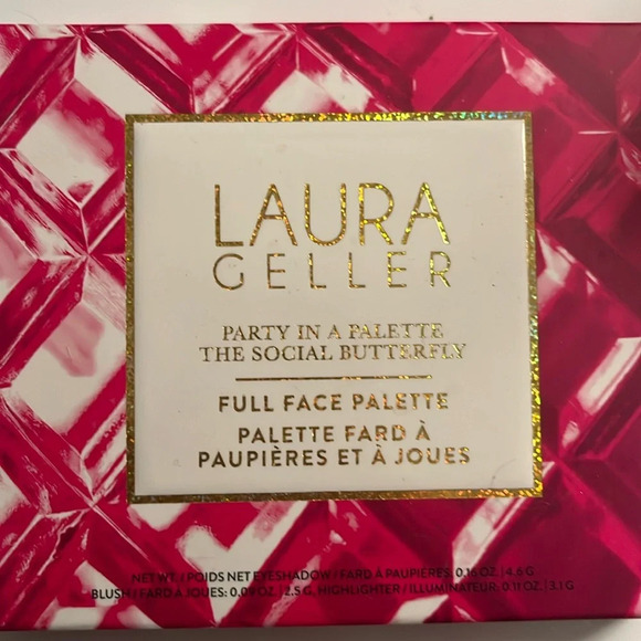 Laura Geller Other - 💕 Lauren Geller unopened party palette social butterfly face palette